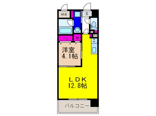 クランエシオの物件間取画像